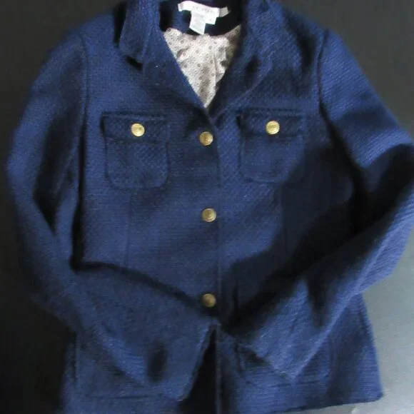 Max Studio Women's Tweed Button Blazer Size M - Picture 8 of 8